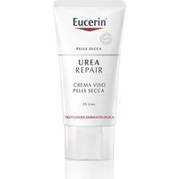 Eucerin Urea Repair 5% - Crema Viso Idratante e Levigante, 50ml