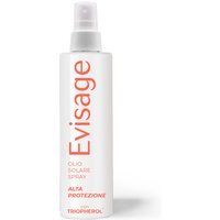 Evisage Olio Solare Spray Corpo Alta Protezione con Triopherol, 200ml