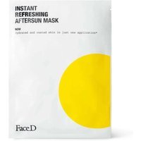 Face D Instant Refreshing Aftersun Mask Maschera Doposole Rinfrescante, 1 maschera