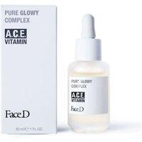 Face D Pure Glowy Complex Complesso Vitamine A.C.E Siero Viso Illuminante, 30ml