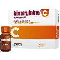 Farmaceutici Damor Bioarginina C Integratore Alimentare, 20 Flaconcini