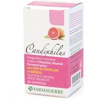 Farmaderbe Candiphilus Integratore Alimentare, 60 Compresse