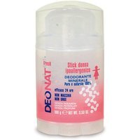 Farmaderbe Deonat Fresh Stick Donna Cristallo Deodorante Senza Profumo, 100g