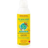 Farmaderbe Desert Flower - Air Spray Solare Viso e Corpo SPF30, 150ml