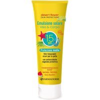 Farmaderbe Desert Flower - Emulsione Solare Viso e Corpo SPF15, 125ml