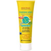 Farmaderbe Desert Flower - Emulsione Solare Viso e Corpo SPF30 , 125ml