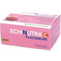 Farmaderbe Echinutra C Integratore Alimentare, 20 Flaconcini