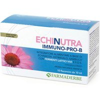 Farmaderbe Echinutra Immuno Pro-B Integratore Sistema Immunitario, 10 x 10ml