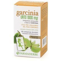 Farmaderbe Garcinia - Urto 1000mg Integratore Alimentare, 60 Compresse