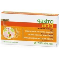 Farmaderbe Gastro Acid Integratore Alimentare, 20 compresse masticabili