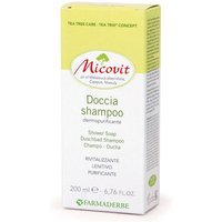 Farmaderbe Micovit - Doccia Shampoo Dermopurificante, 200ml