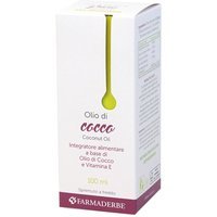 Farmaderbe Olio di Cocco Integratore Alimentare, 100ml