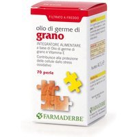 Farmaderbe Olio Germe di Grano Integratore Alimentare, 70 Perle