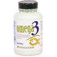 Farmaderbe Omega 3 Integratore di Vitamine & Minerali, 90 perle