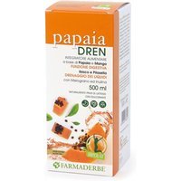 Farmaderbe Papaia Dren Integratore Alimentare Drenante, 500ml