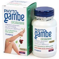 Farmaderbe Phytogambe Circolazione Integratore Alimentare, 30 Compresse