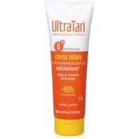 Farmaderbe Ultra Tan - Crema Multifunzione +60% SPF6 Superabbronzante, 125ml