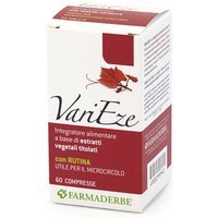 Farmaderbe Vari Eze Integratore Funzionalità Microcircolo, 60 Compresse