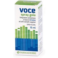 Farmaderbe Voce Spray Gola Integratore Alimentare, 15ml