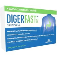 Farma Derma Digerfast Plus Integratore Alimentare, 30 Capsule