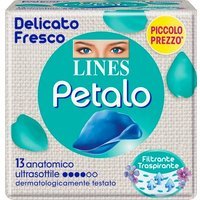 Fater Lines Petalo Blu Assorbente Anatomico 13 Pezzi