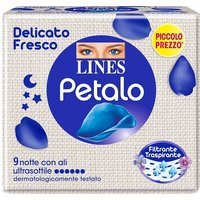 Fater Lines Petalo Blu Assorbente Notte 9 Pezzi