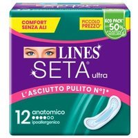 Fater Lines Seta Ultra Assorbenti Anatomico Dwct 12 Pezzi