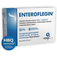 Fenix Pharma Enteroflegin Integratore Equilibrio Intestinale, 30 Compresse