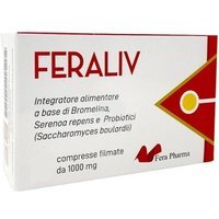 Fera Pharma Feraliv Integratore Alimentare, 60 Compresse