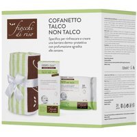 Fiocchi di Riso Cofanetto Talco NON Talco Emulsione Fluida + Salviettine