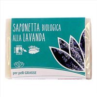 Fior Di Loto Saponetta Biologica Alla Lavanda Pelli Grasse 100 g