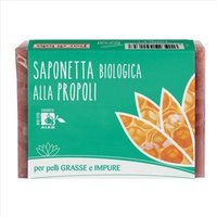 Fior Di Loto Saponetta Biologica Alla Propoli, 100g