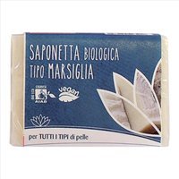 Fior Di Loto Saponetta Biologica Marsiglia Per Tutti I Tipi Di Pelle 100 g