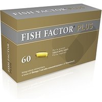 Fish Factor Plus Integratore con Omega 3 e Vitamina E, 60 Perle Grandi