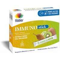 Fitobios Immuno Stick Integratore Difese Immunitarie, 14 Stick