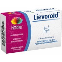 Fitobios Lievoroid Compresse Integratore Sintomi delle Emorroidi, 20 Compresse
