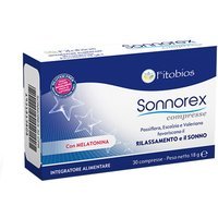 Fitobios Sonnorex Integratore Alimentare Rilassamento, 30 compresse