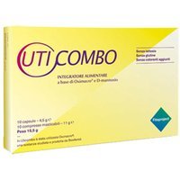 Fitoproject Uticombo Integratore Vie Urinarie,10Capsule+10 Compresse Masticabili