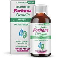 Forhans Clexidin Clorexidina 0.12% Collutorio Senza Alcool 200 ml