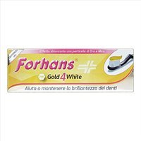 Forhans Gold4White Dentifricio Gel Effetto Sbiancante 75 ml