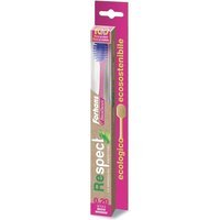 Forhans Respect - Spazzolino Ecologico 0.20 con Setole Medie Morbide, 1 Pezzo