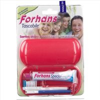 Forhans Travel Kit Tascabile Versione Estate Spazzolino + Dentifricio