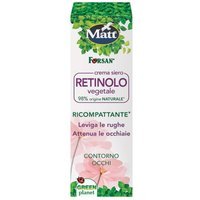 Forsan Siero Crema Contorno Occhi Retinolo Vegetale Ricompattante, 15ml
