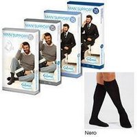 Gloria Med Man Support 18 Cotone Gambaletto 18 Nero 2