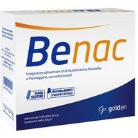 Golden Pharma Benac Integratore Alimentare, 15 Bustine Stick Pack