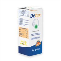 Golden Pharma Detux Soluzione Orale Integrtatore Alimentare Gusto Fragola,150ml