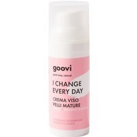 Goovi l Change Every Day Crema Viso Pelli Mature Idrata + Previene Rughe, 50ml