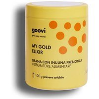 Goovi My Gold Elixir Tisana Digestione e Gonfiore Integratore Alimentare, 100g