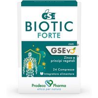 GSE Biotic - Forte Integratore Alimentare, 24 Compresse