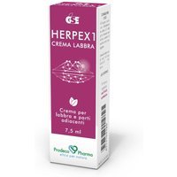 GSE Herpes - Herpex 1 Crema Labbra e parti adiacenti, 7,5ml